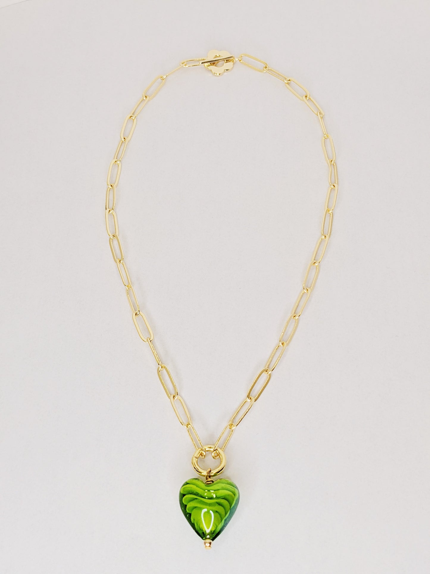 Corazon Verde Necklace